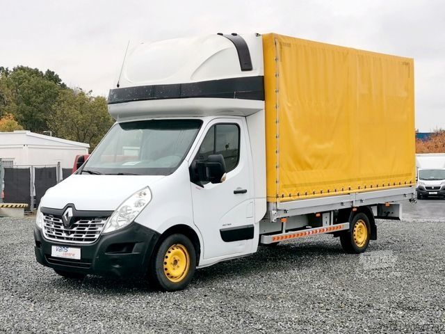 Furgon cu prelată laterală RENAULT Master 165DCI PRITSCHE 8PAL/ KLIMA