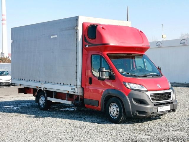 Aizkaru sānu furgons PEUGEOT Boxer 3.0HDI/130KW PRITSCHE 10PAL/ LUFT/ KLIMA