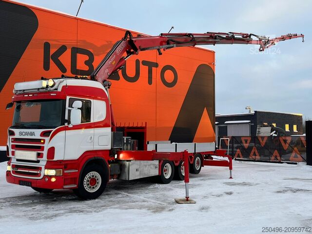 Відкрите тіло Scania R 500 8x4*4 FASSI F455AXP25 + JIB / PLATFORM L=...
