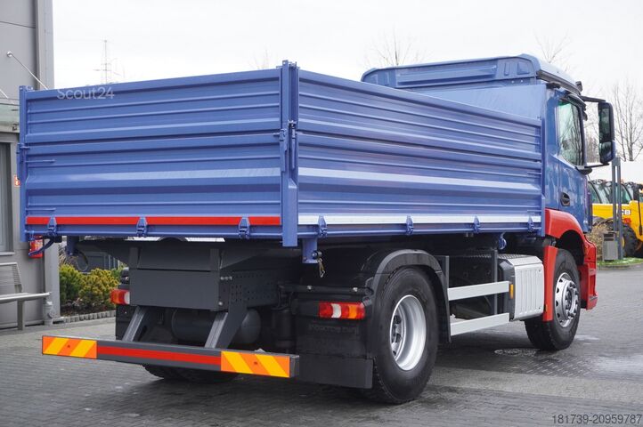 Trīspusējā pašizgāzēja kravas automašīna Mercedes-Benz Actros 1846 4x2 / NEW 3-sided tipper
