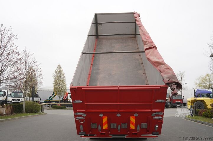 Graudu pašizgāzējs Mercedes-Benz Actros 3563 8x4 / Tipper for grain 20 t