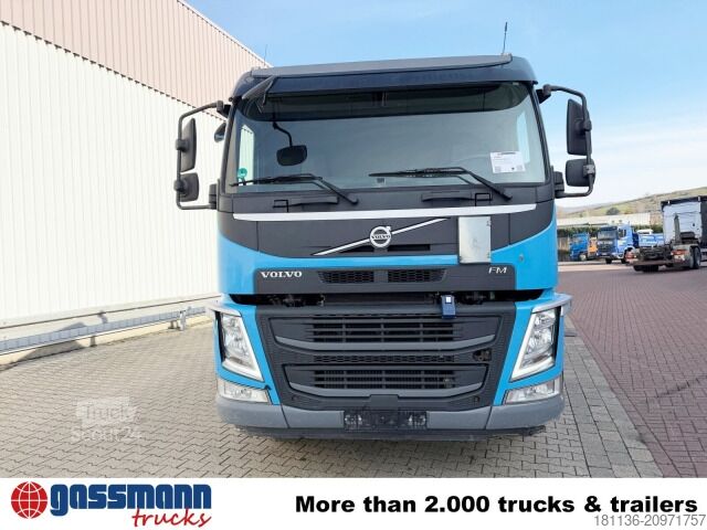 Ruloninė konteinerinė savivartis Volvo FM 460 8x4, Liftbare Antriebsachse