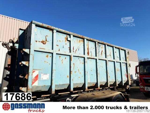 Conteneur à benne amovible  Abrollcontainer mit Flügeltüren ca. 28m³