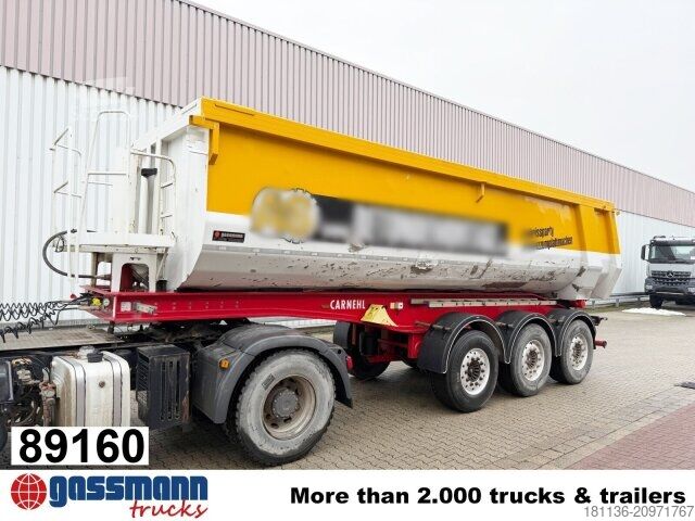 Полуремарке самосвал Carnehl CHKS /AH, Alumulde ca. 26m³, Liftachse