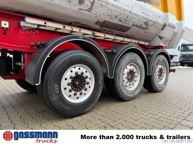 Полуремарке самосвал Carnehl CHKS /AH, Alumulde ca. 26m³, Liftachse