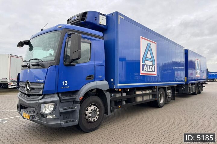 Gekoeld/bevroren transport Mercedes-Benz Antos 2736 Day Cab, Euro 6, + Schmitz / Durchla...