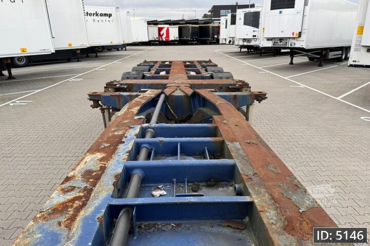 Trasporto di container Pacton T3-010 / Multichassis / BPW Drum