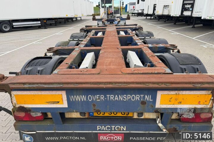 Trasporto di container Pacton T3-010 / Multichassis / BPW Drum