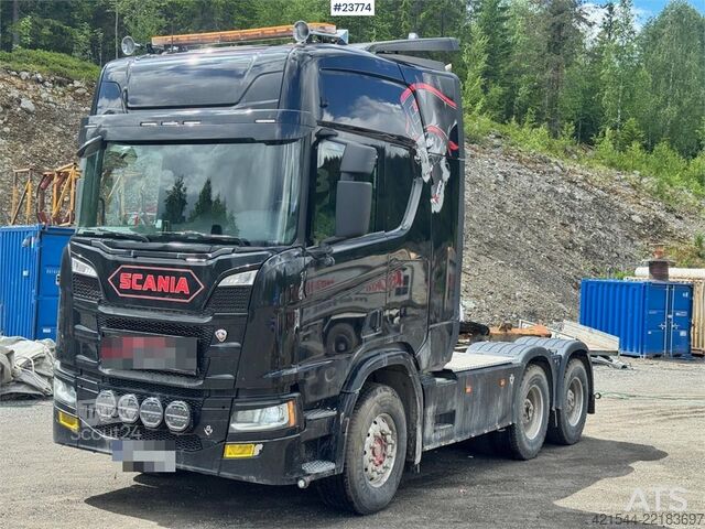 Standard tractor Scania R650 6x4 Tractor Unit – Straight Pipes – Only 265,