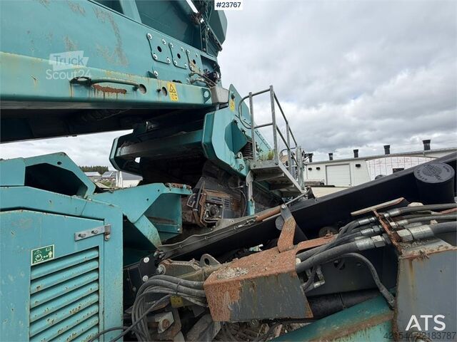 Sijāšanas iekārta Powerscreen Warrior 1400X screening plant