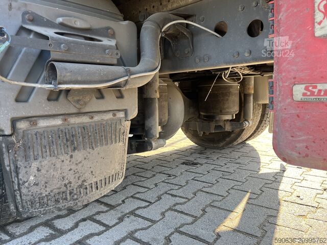 Plattewagen met zeil Mercedes-Benz Atego 1224 , Euro5, Klima, Blatt/Luft