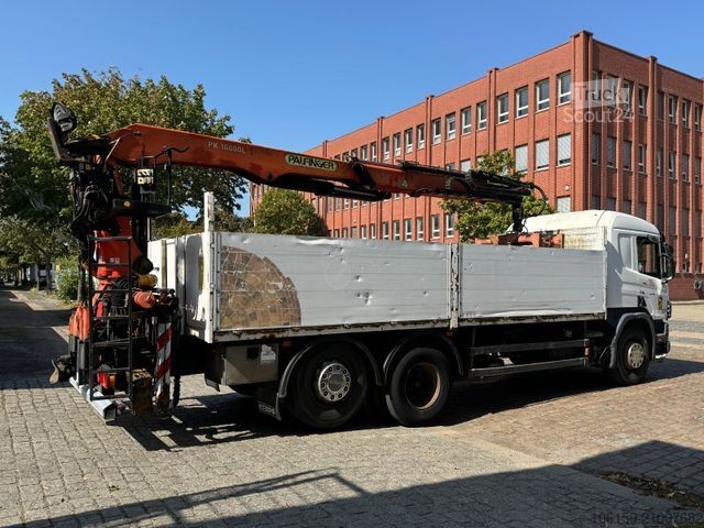 Бортовой грузовик SCANIA 124 L / 420 PS / 6x2 /PK 16000 L