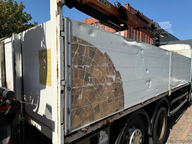 Бортовой грузовик SCANIA 124 L / 420 PS / 6x2 /PK 16000 L