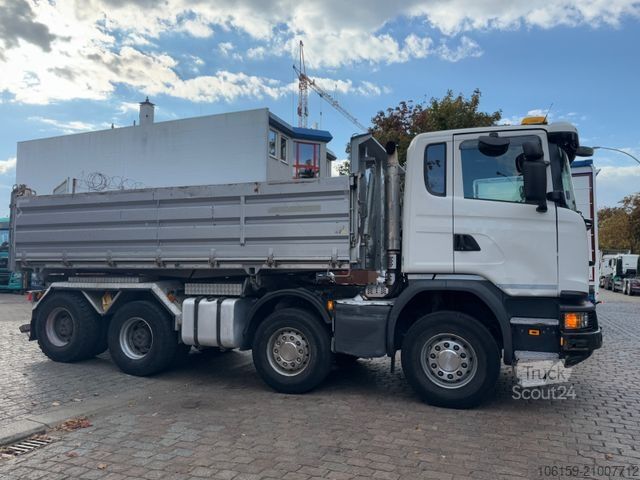 Kipper LKW SCANIA G 450 Meiller Bordmatik 8x4 Retarder