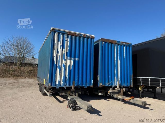 Swap-chassis trailer H&W Tandem mit Brücke 2 x vorhanden STANDORT MÜNSTER