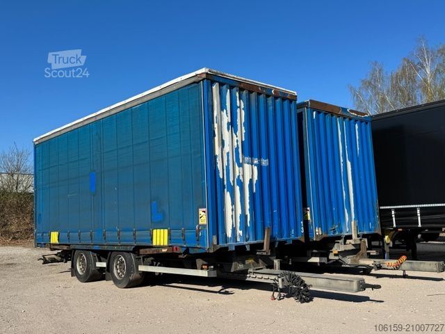 Swap-chassis trailer H&W Tandem mit Brücke 2 x vorhanden STANDORT MÜNSTER