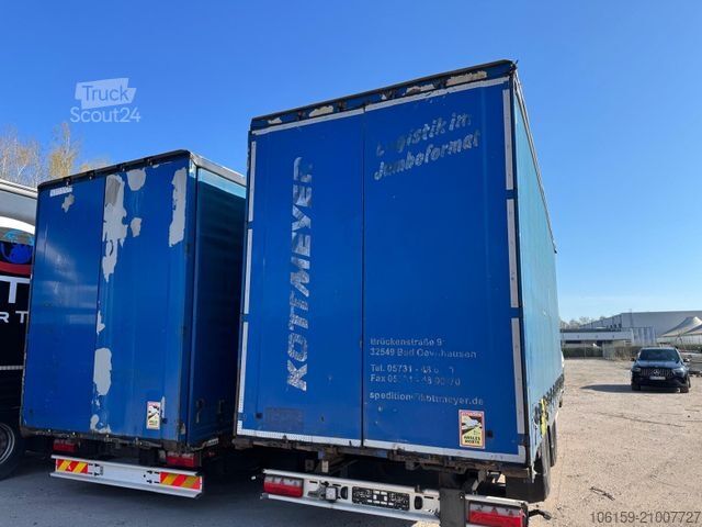 Swap-chassis trailer H&W Tandem mit Brücke 2 x vorhanden STANDORT MÜNSTER