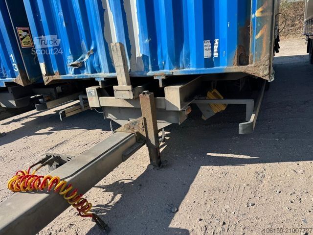 Swap-chassis trailer H&W Tandem mit Brücke 2 x vorhanden STANDORT MÜNSTER