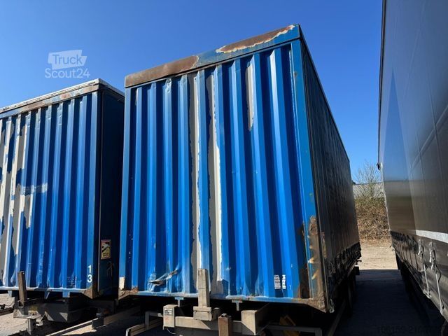 Swap-chassis trailer H&W Tandem mit Brücke 2 x vorhanden STANDORT MÜNSTER