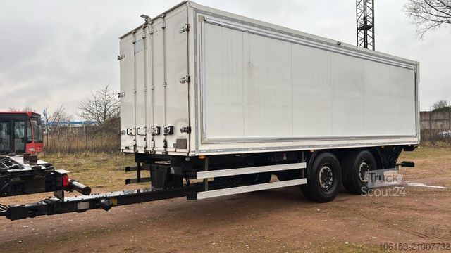 Koffer aanhanger  Walther  2to. Lbw Palfinger + Durchlader