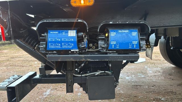 Koffer aanhanger  Walther  2to. Lbw Palfinger + Durchlader