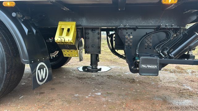 Koffer aanhanger  Walther  2to. Lbw Palfinger + Durchlader