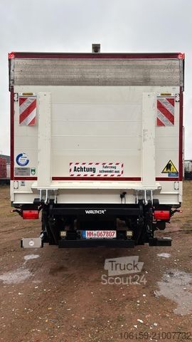 Koffer aanhanger  Walther  2to. Lbw Palfinger + Durchlader