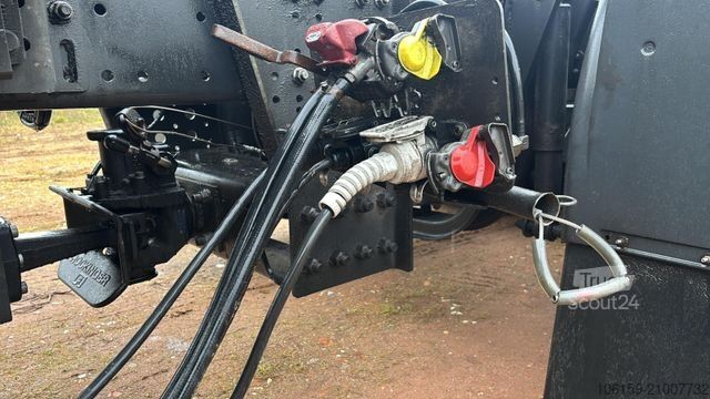 Koffer aanhanger  Walther  2to. Lbw Palfinger + Durchlader