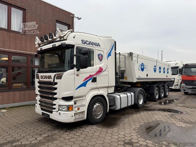 Tracteur routier standard SCANIA R450 E6 Kipphydraulik Reifen 60-70 % Tüv+Sp