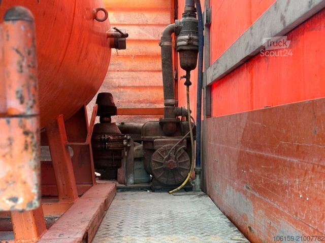 Камион платформа с брезент MAN TGA 18.350 Hydro 4x4 /4.000L Wassertank + Kompr.