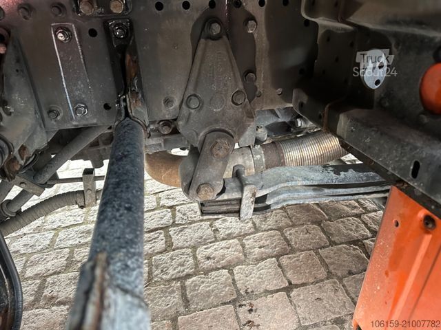 Камион платформа с брезент MAN TGA 18.350 Hydro 4x4 /4.000L Wassertank + Kompr.