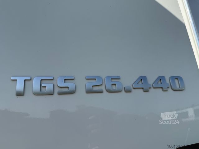 Камион платформа с брезент MAN TGS 26.440 6x2 Lift+Lenk  Gomm Pritsche + Lbw 2t