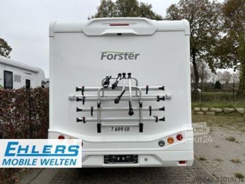 Half-integraal camper Forster T 699 EB Autom/Hubbett/Markise/Radträger/Winter Paket/Alu
