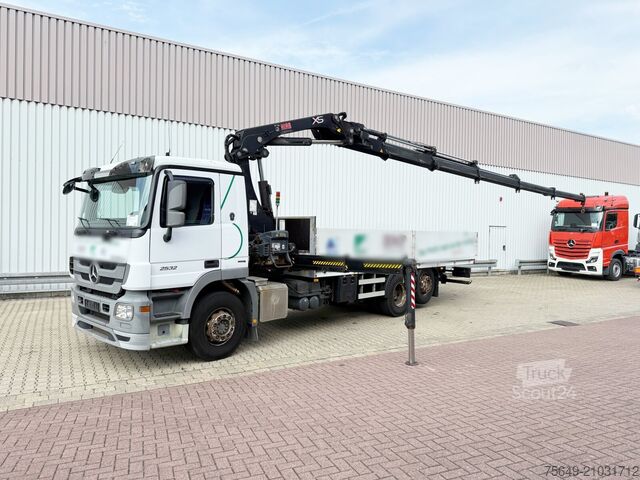 Autolaadkraan Mercedes-Benz Actros 2532 L 6x2 Actros 2532 L 6x2, Liftachse, Kran Hiab 244EP-5 HiDuo, Funk
