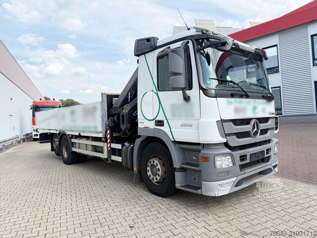 Autolaadkraan Mercedes-Benz Actros 2532 L 6x2 Actros 2532 L 6x2, Liftachse, Kran Hiab 244EP-5 HiDuo, Funk
