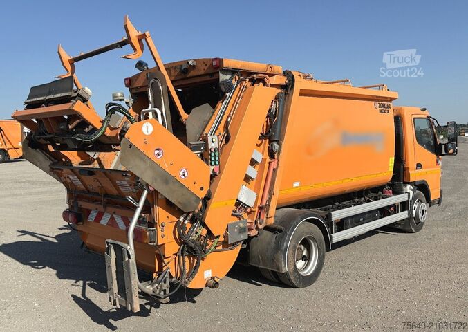 Vuilniswagen Mitsubishi Fuso 7C18 4x2 Fuso 7C18 4x2, Zöller Micro XL 7, Zöller Schüttung