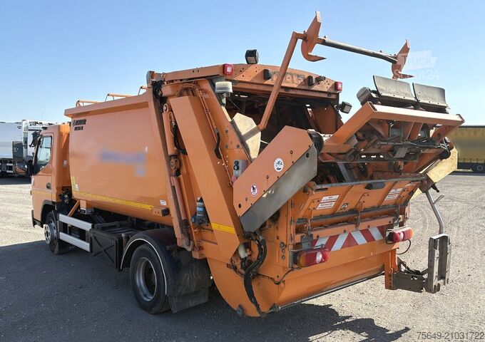 Vuilniswagen Mitsubishi Fuso 7C18 4x2 Fuso 7C18 4x2, Zöller Micro XL 7, Zöller Schüttung