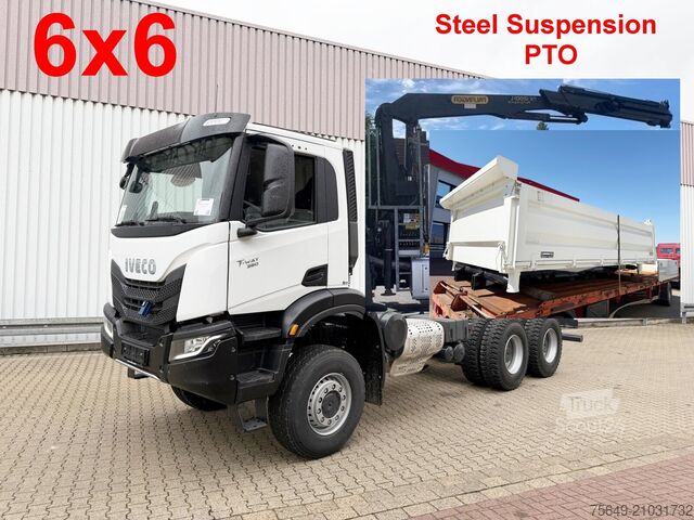 Grue à tour Iveco-Magirus T-Way 360 6x6 T-Way 360 6x6, Kran 12-21m/t