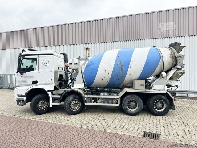 Centrale à béton mobile Mercedes-Benz Arocs 3251 8x4/4 Arocs 3251 8x4/4, Betonmischer Liebherr ca. 9m³