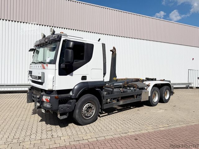 Camion benne à bras amovible Iveco-Magirus Trakker AT380T45/P 6x4 Trakker AT380T45/P 6x4, EEV