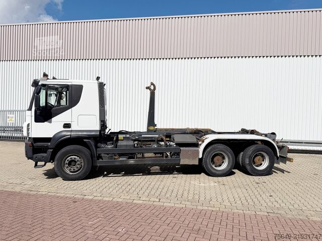 Camion benne à bras amovible Iveco-Magirus Trakker AT380T45/P 6x4 Trakker AT380T45/P 6x4, EEV