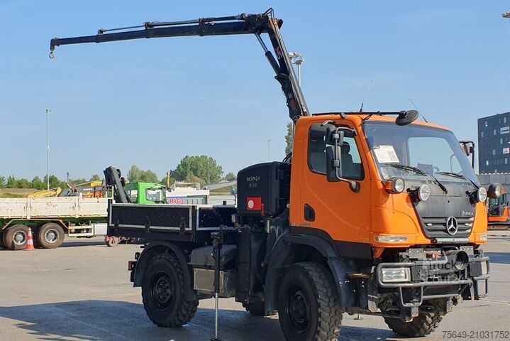 Unimog Unimog U 20 4x4 U 20 4x4, Zapfwelle, Kran Hiab 022D-3 HiDuo, Funk