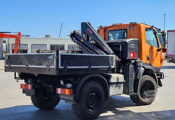 Unimog Unimog U 20 4x4 U 20 4x4, Zapfwelle, Kran Hiab 022D-3 HiDuo, Funk