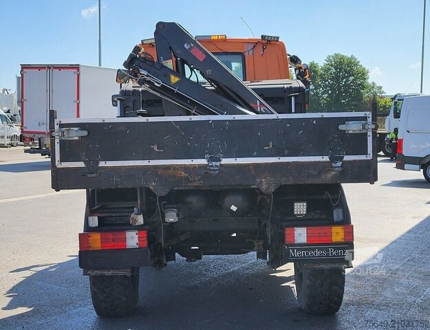 Unimog Unimog U 20 4x4 U 20 4x4, Zapfwelle, Kran Hiab 022D-3 HiDuo, Funk