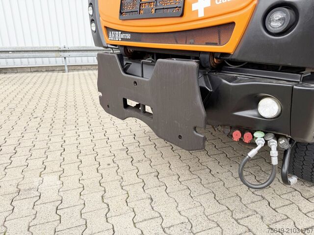 Roll-off tipper truck Aebi AEBI Schmidt MT750 4x4 AEBI Schmidt MT750 4x4, Winterdienstausstattung, City-Abroller, 2x AHK