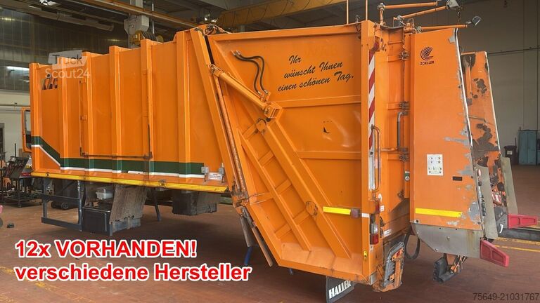 Spezial-LKW M21X2C mit Zöller Schüttung M21X2C mit Zöller Schüttung