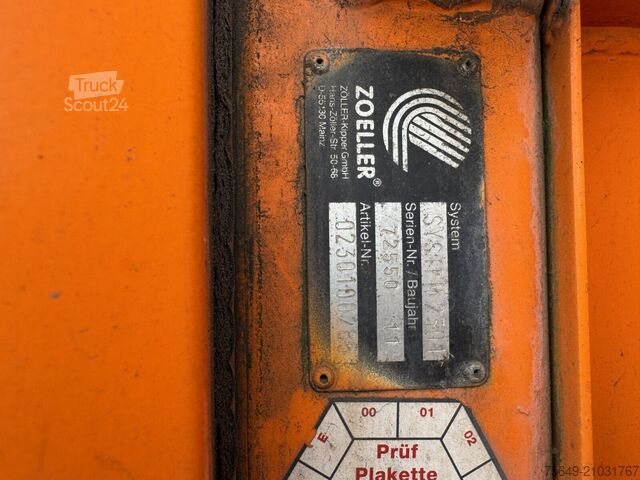 Spezial-LKW  M21X2C mit Zöller Schüttung M21X2C mit Zöller Schüttung