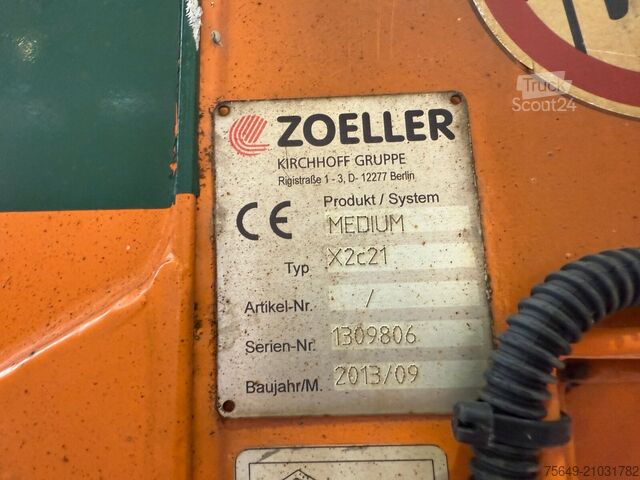 Spezial-LKW  Medium X2c21 mit Zöller Schüttung Medium X2c21 mit Zöller Schüttung