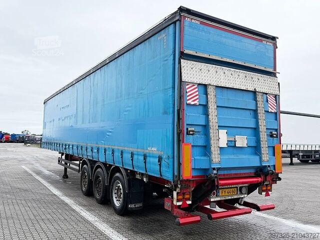 Schiebeplanen Kel-Berg Curtainsider / Planenauflieger / Gardin
