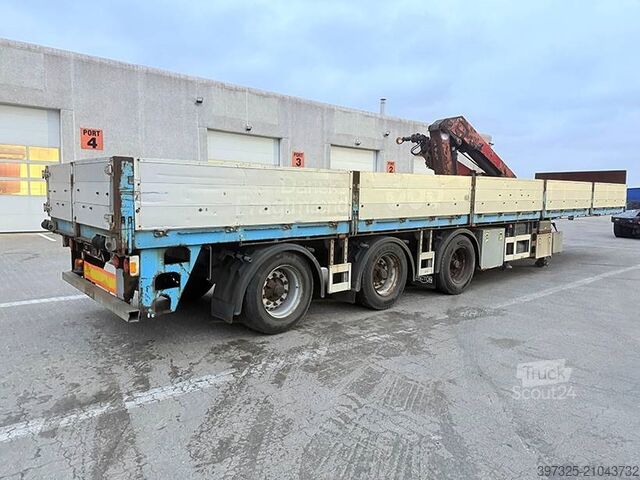 Remorque à plate-forme Pacton Flatbed / Flachbettauflieger / Ladtrailer